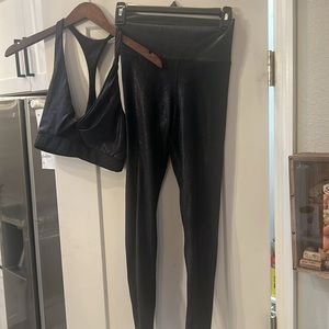 Beach riot sport bra and pant set